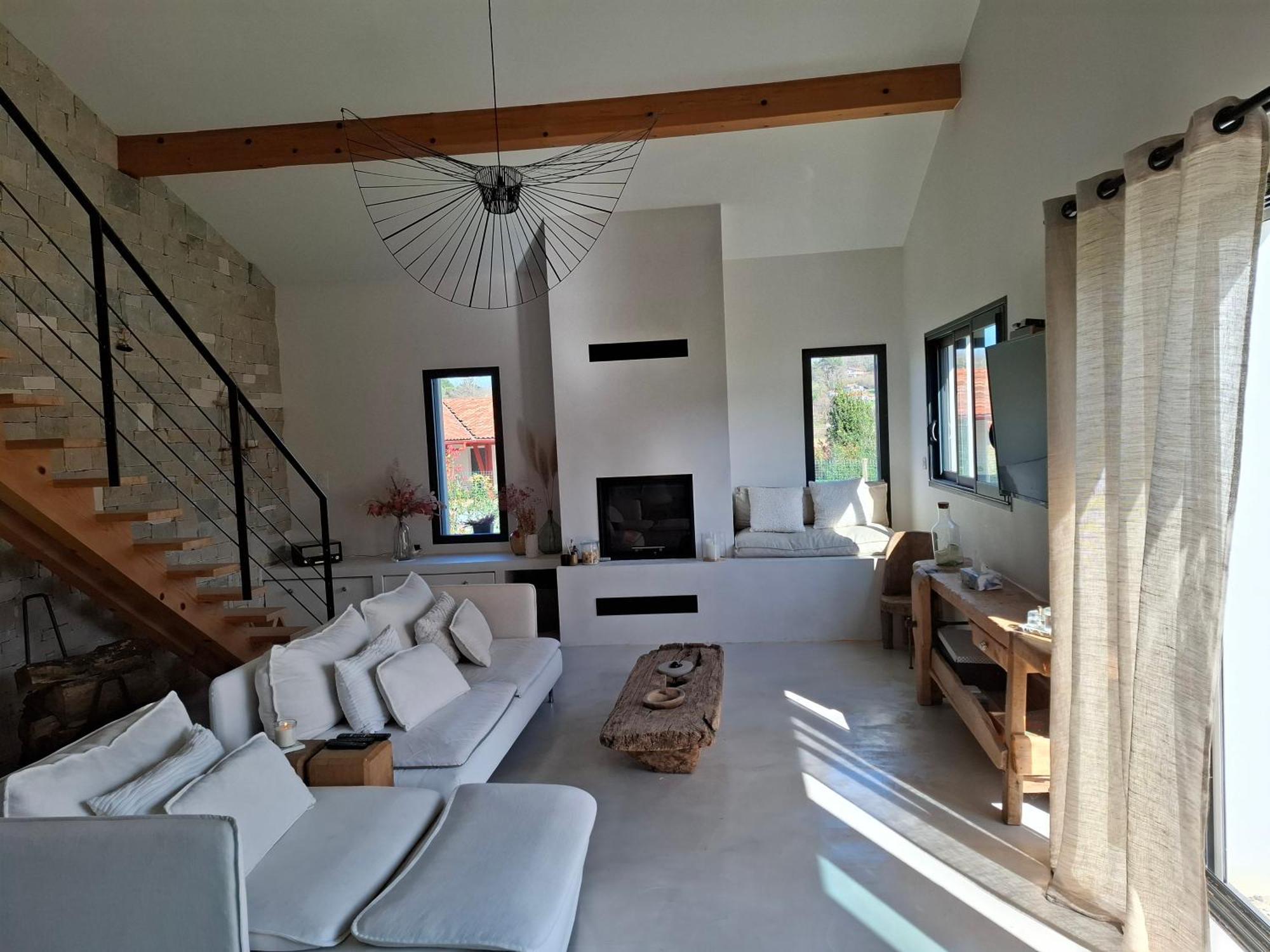 Charmante Villa Familiale Au Calme A 15Min Des Plages Ascain Cameră foto